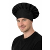 Czapka kucharska wysoka czarna – czapka kucharska – odzież gastronomiczna